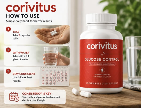Einnahme von Corivitus – Gebrauchsanweisung Einnahme von Corivitus – Gebrauchsanweisung