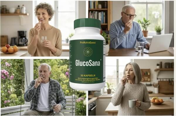 Einnahme von GlucoSana – Gebrauchsanweisung